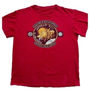 Vintage NASA Apollo 13 XIII Shirt Failure Is Not An Option Kennedy Space Tee S
